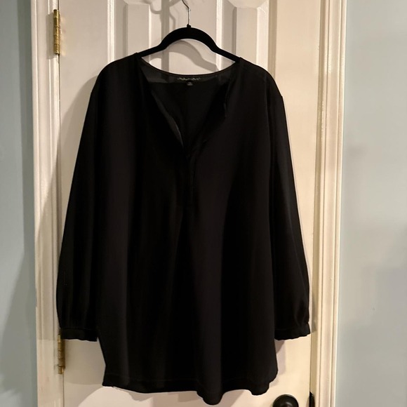 The Unbranded Brand Jackets & Blazers - Black Shear Leather look trim